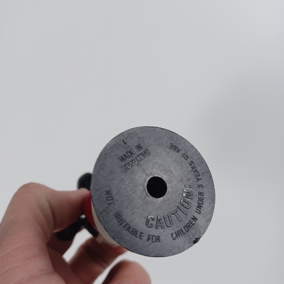 Vintage Toy Walt Disney MICKEY MOUSE Pop Up Rubber Plastic Made in Hong Kong - Picture 5 of 10